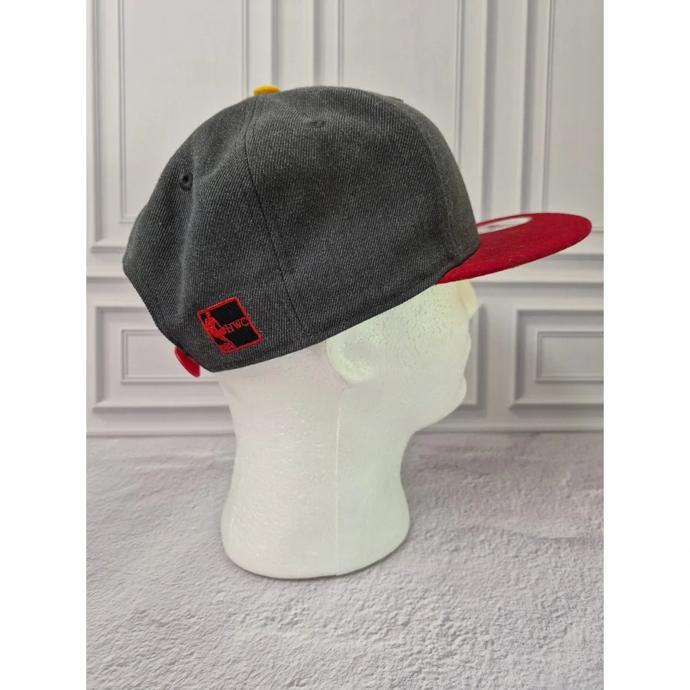 New Era 9Fifty Snapback Flatbrim NBA MIAMI HEAT Hat 3 Time NBA Champions OSFM